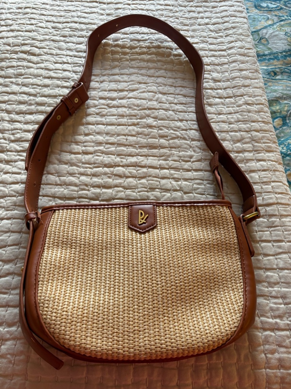 Regina Schrecker woven/leather Handbag